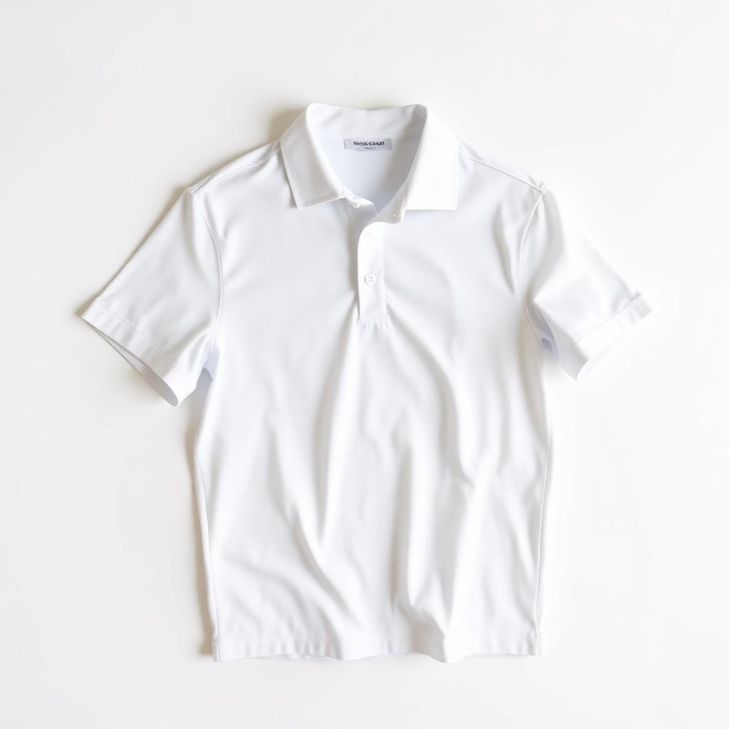 Adidas A230 white performance polo