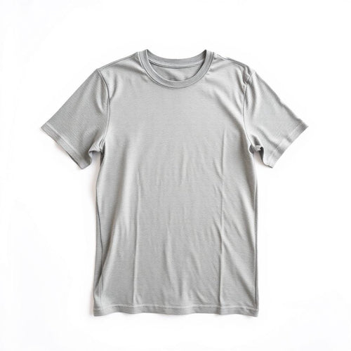 Bella + Canvas 3001 heather grey jersey tee